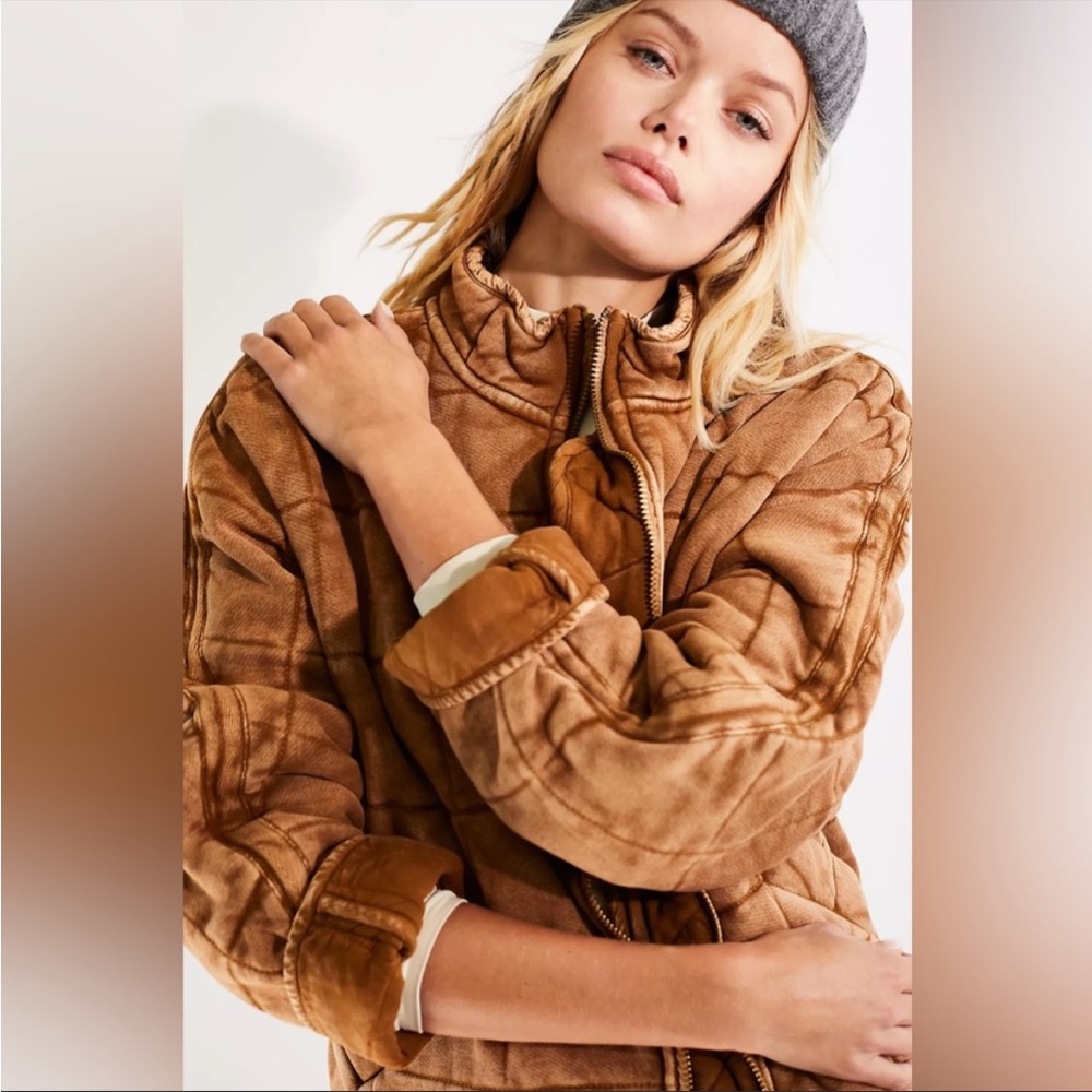 NWT Free People Dolman Quilted Jacket